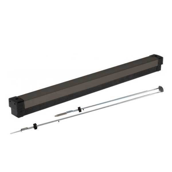 Kenaurd Kenaurd: Heavy Duty Narrow Stile - Concealed Vertical Rod Exit Device - Grade 1 - 48" - DU KED03-CV48-DU